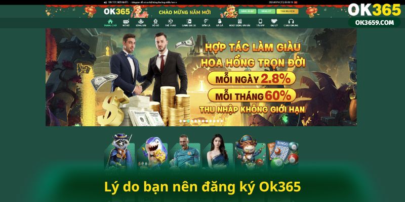 Lý do bạn nên đăng ký Ok365