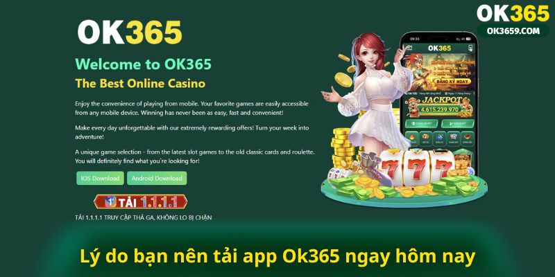 Lý do bạn nên tải app Ok365 ngay hôm nay